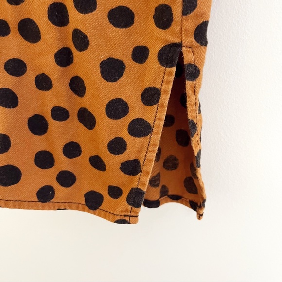 Madewell Flannel Bedtime Pajama Set in Leopard Dot - Picture 5 of 8